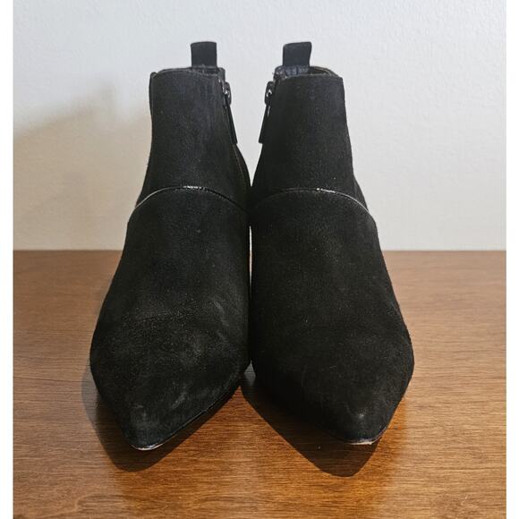 Donald Pliner Fayla Suede Ankle Boots Size 7 - Picture 3 of 11